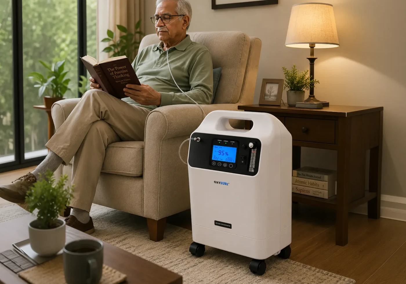 Oxysure Home 5L in living room